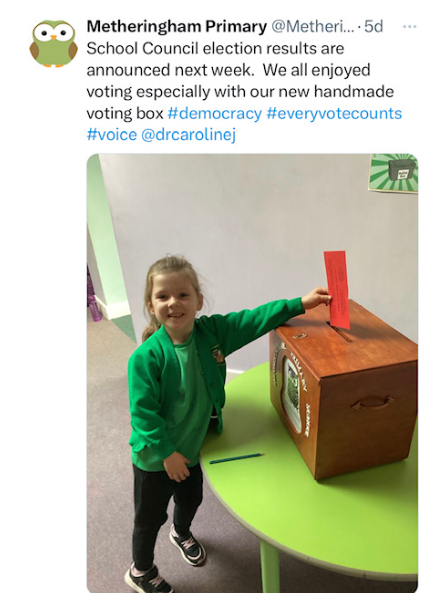 Metheringham Primary School School Council Metheringham Primary School School Council